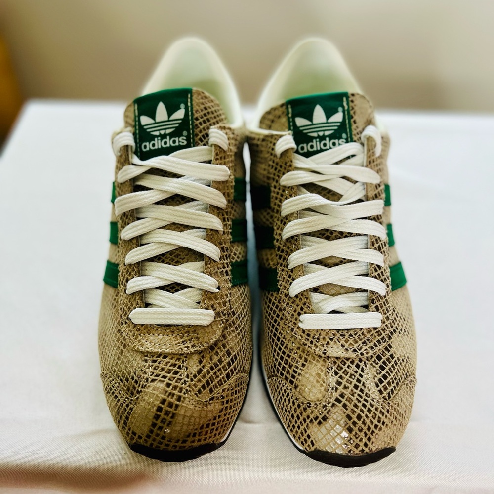 Adidas Country Japan Alumina Dk Green Cloud White Sneaker Men’s SZ 11 - Picture 3 of 15